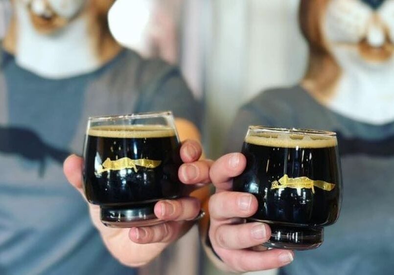 Cinder Block's Black Squirrel in glasses.