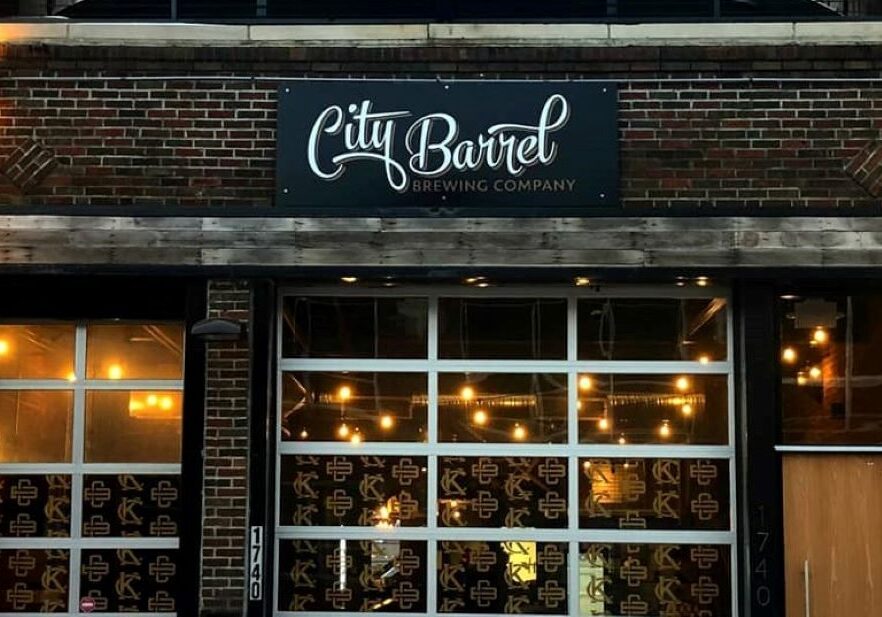The entry of City Barrel.