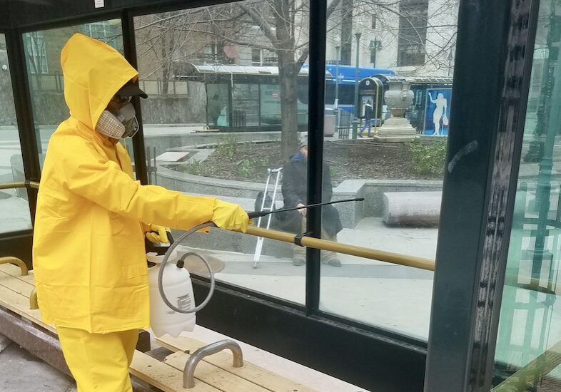 Downtown CID Covid response