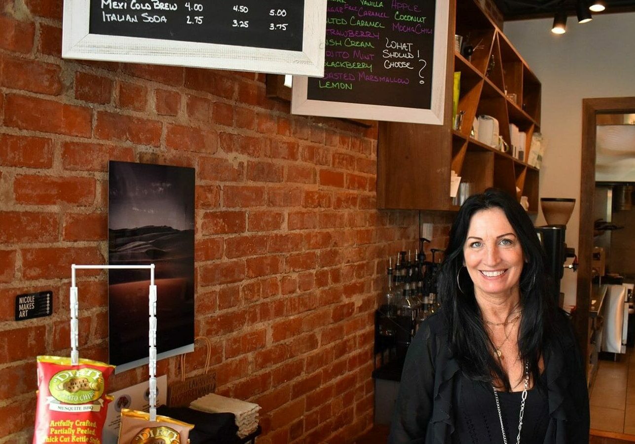 Co-owner Deana Bellamaganya at Core Coffee & Eatery.