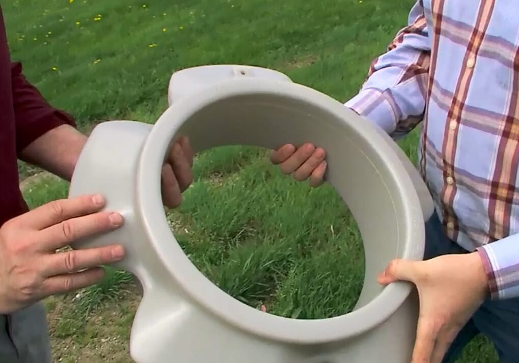 Plastic disk from TerraManus Technologies