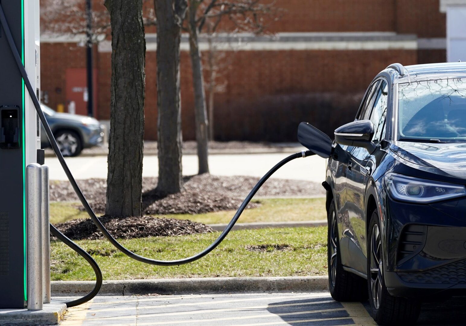 An Electrify America Charging Station for electric vehicles.