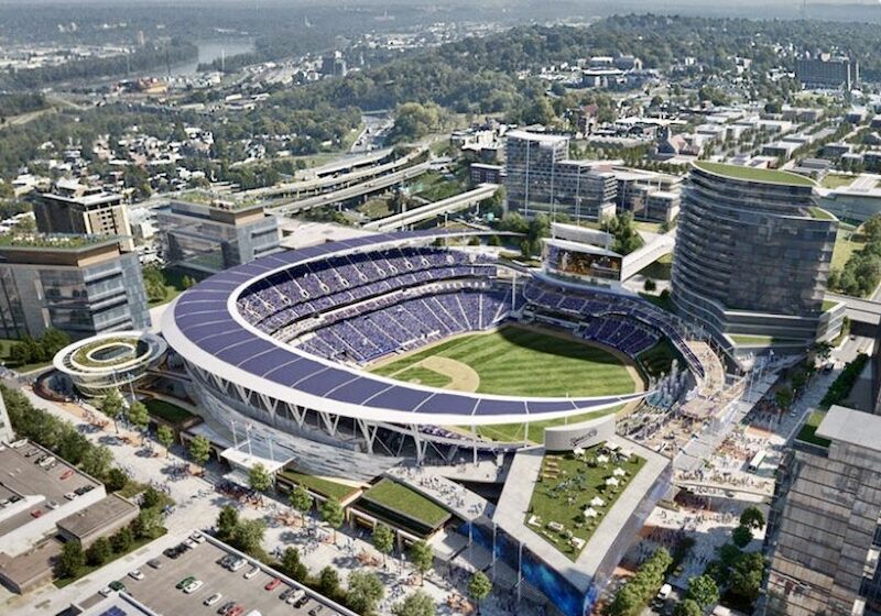East Village ballpark rendering
