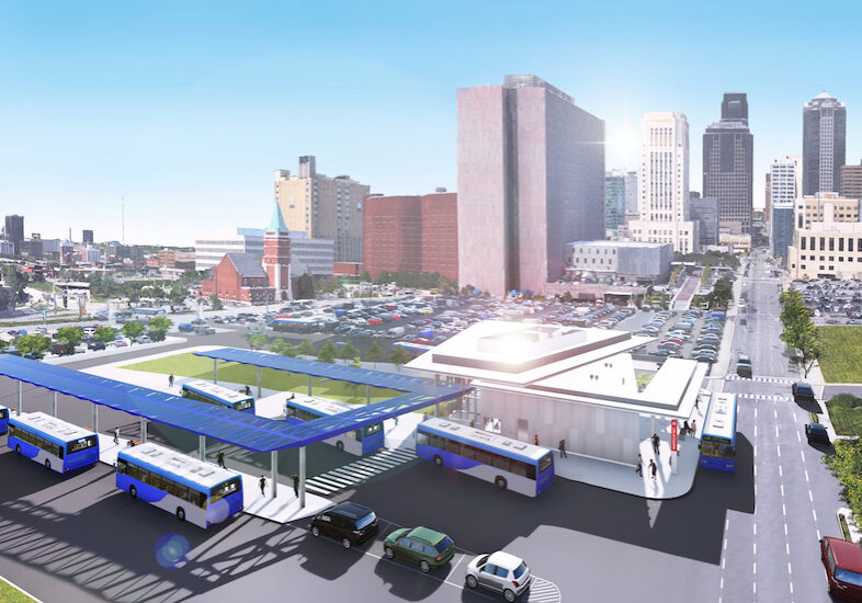 East Village transit center