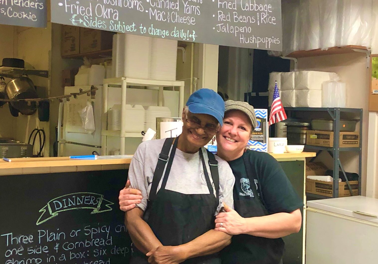 Earthell Bynum and Rachel Minnis