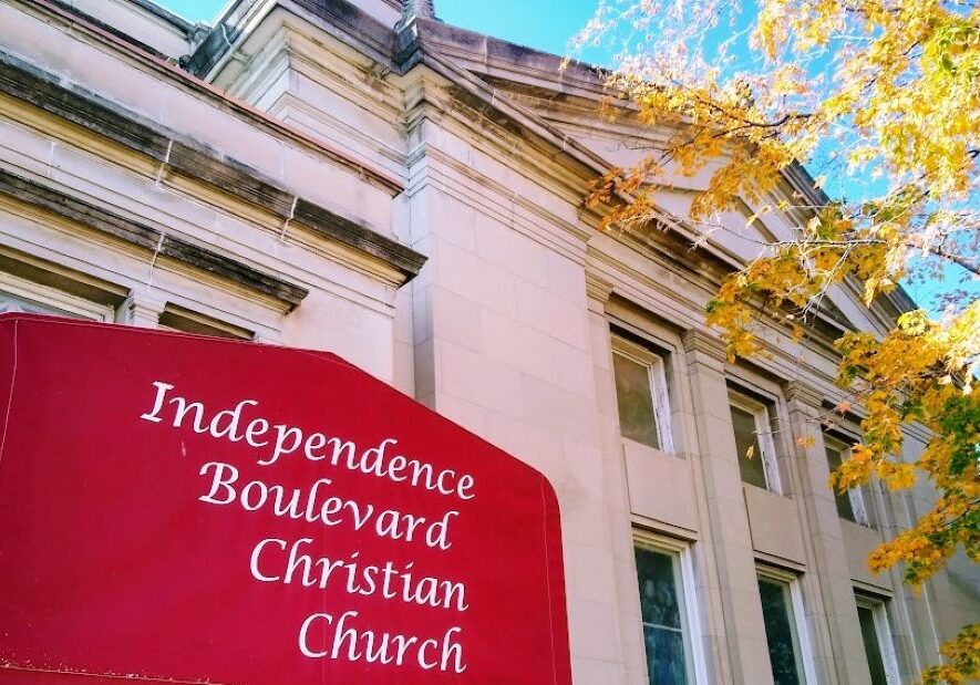 Independence Boulevard Christian Church, which was constructed at its current site in 1905.