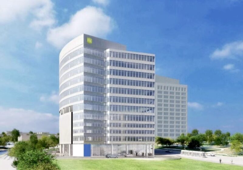 FSL building looking south from Grand