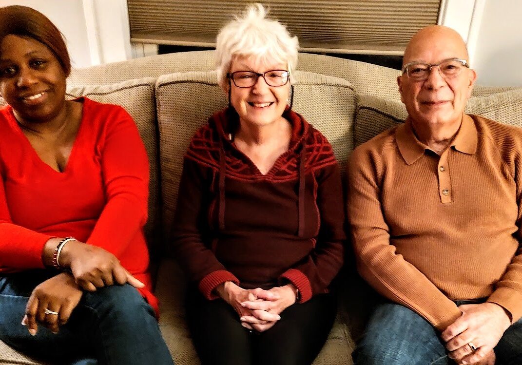Dorna Swan, Jody L. Craig and Ahmet Kodanaz, left to right, are members of the board of the new Heartland Welcome and Support Coalition.
