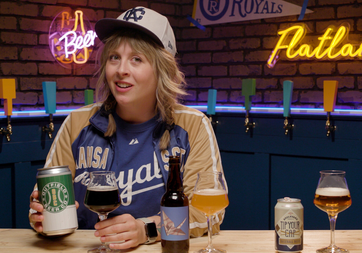 Beer enthusiast Cassie Niemeyer taste tests baseball beers for Tap List.