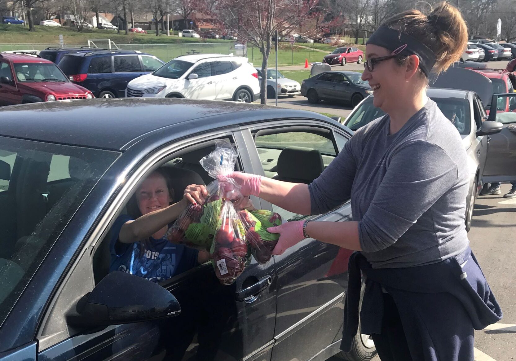 Harvesters mobile food distribution