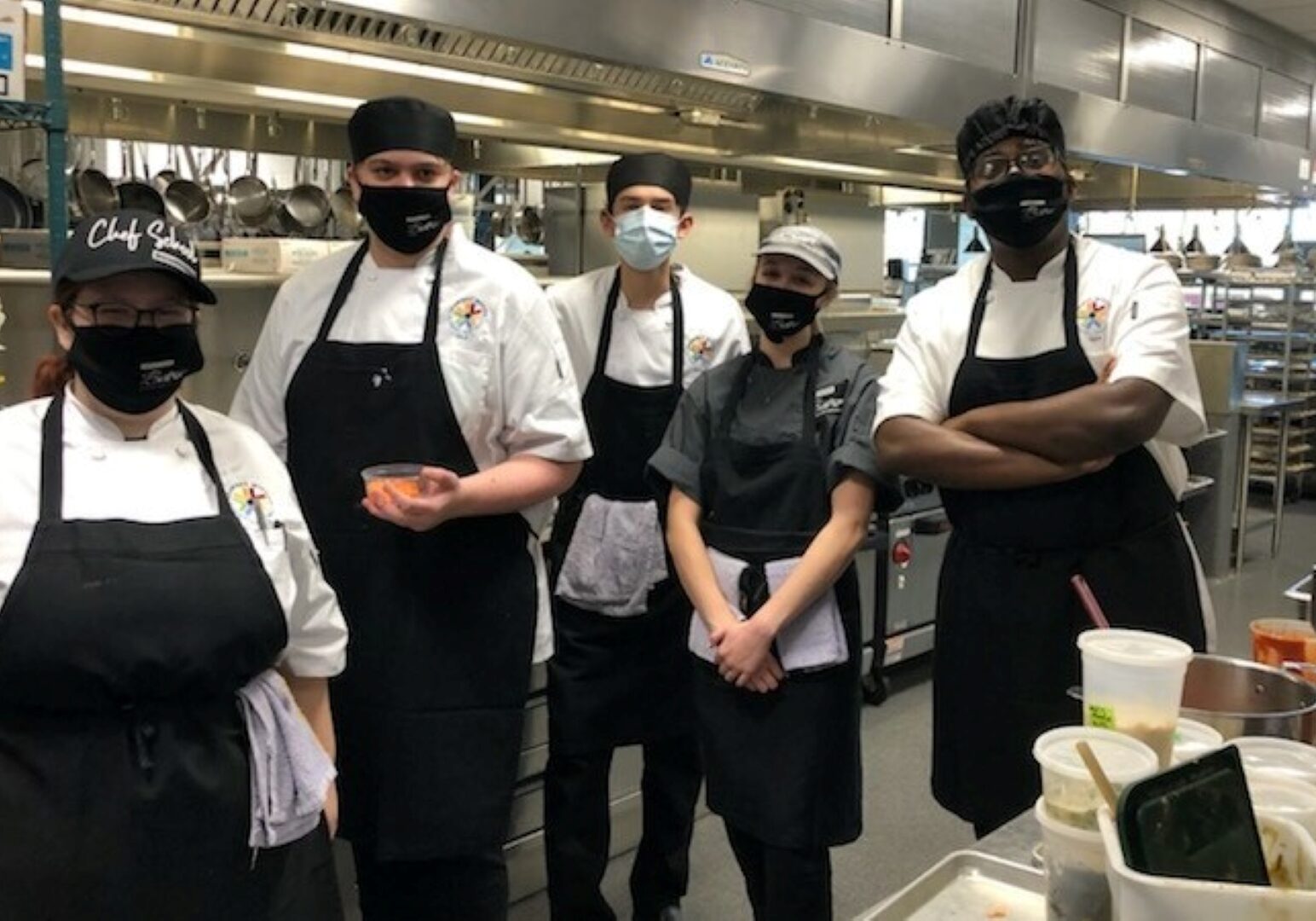 Culinary students at Broadmoor Bistro