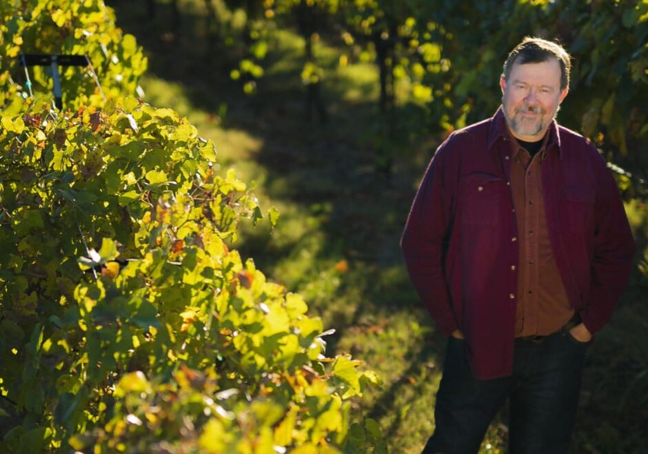 Portrait of Gerard Eisterhold inside his vinyard in Kansas City. He also own his own business, Eisterhold Associates Inc. (Photo: Jim Barcus)