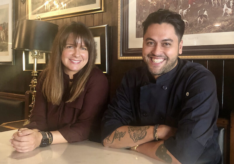 Heather White and Amante Domingo