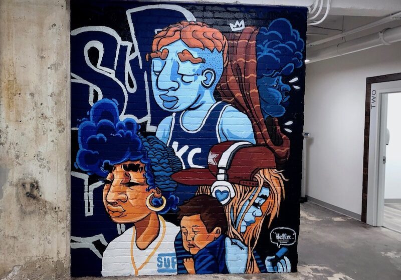 Homeroom Health mural