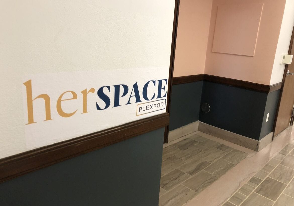Herspace, a new women-only coworking space, intends to bring women together to collaborate and innovate. (Cody Boston | Flatland) 