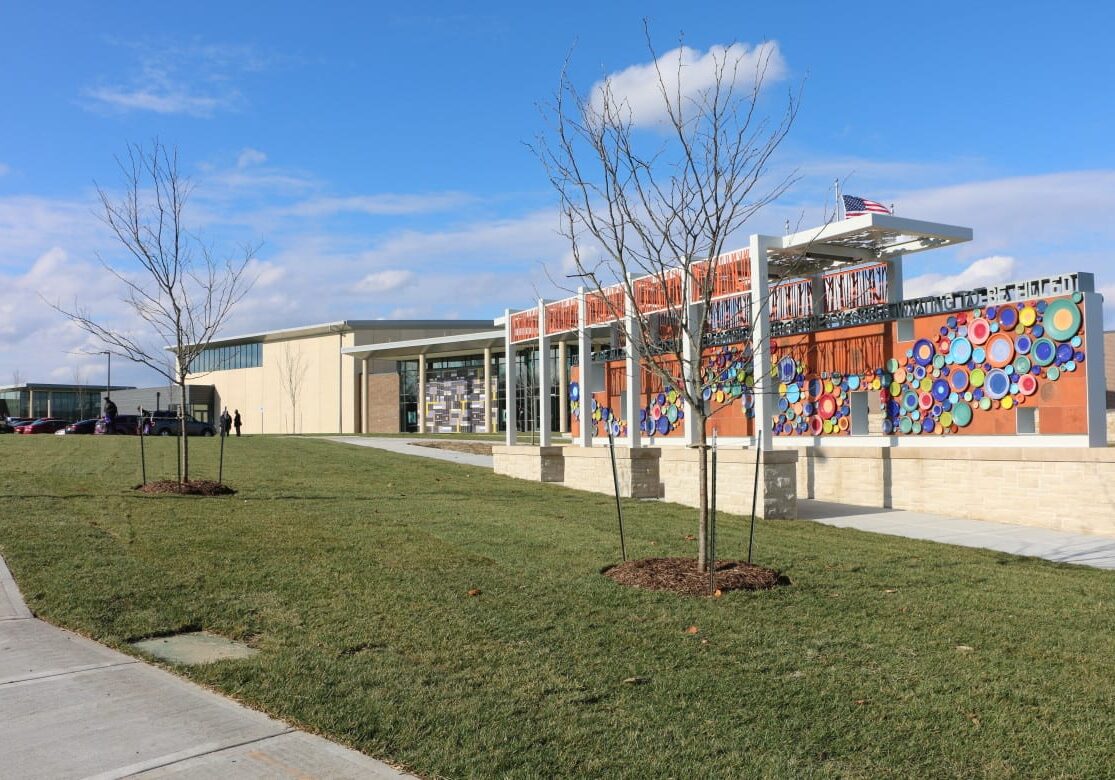 The Leon Mercer Jordan East Patrol and Crime Lab at 27th and Prospect Avenue will include a 24-hour computer lab and indoor basketball court for neighborhood residents. (Photo: Daniel Boothe | Flatland) 