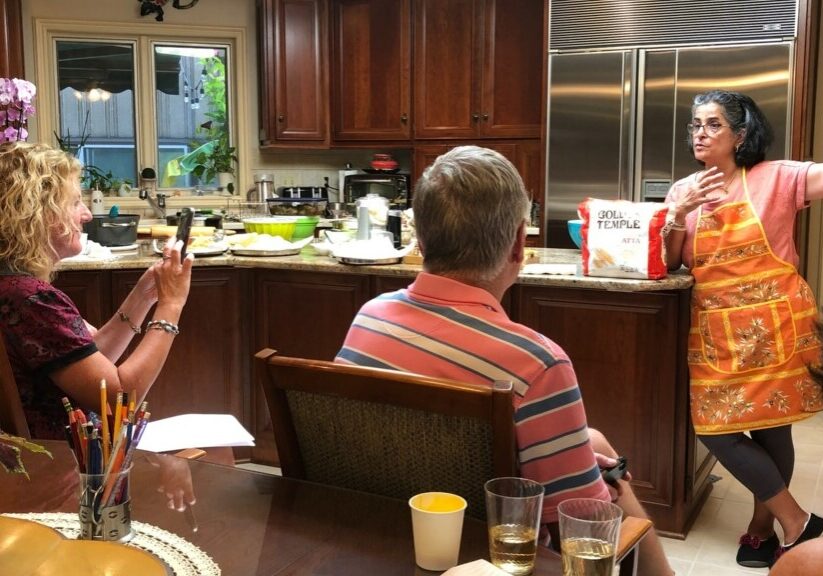 Jyoti Mukharji teaches Indian cooking classes from the comfort of her Prairie Village home.