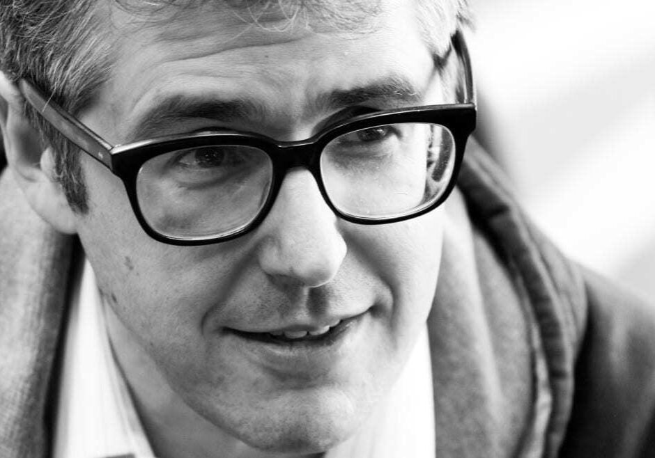 Ira Glass, host and producer for NPR's “This American Life,” brings the show to the Kauffman Center for “Reinventing Radio: An Evening With Ira Glass,” on Saturday. (Credit: Stuart Mullenberg)