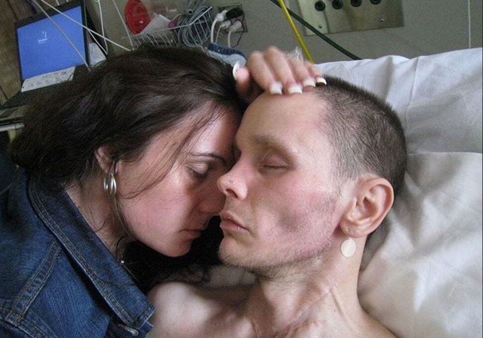 Melissa Jarboe documents the medical treatments her husband, Jamie, endured after being shot during a tour of duty in Afghanistan in April 2011.
(Photo: Esther Klay)