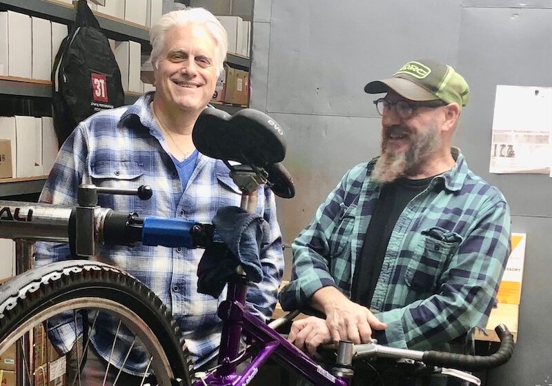 Jay Luschen (left) and Greg Goat