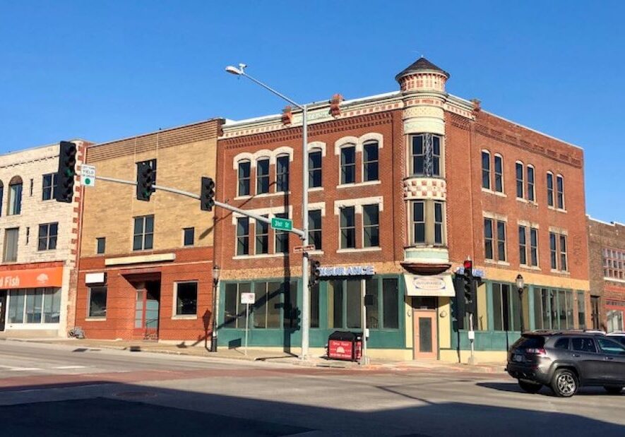 The 134 year-old Jeserich Building at the corner of 31st and Main streets.