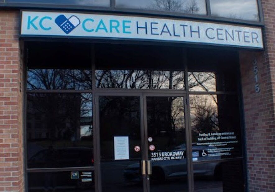 The Broadway location of the KC Care Health Center in Kansas City, Missouri.