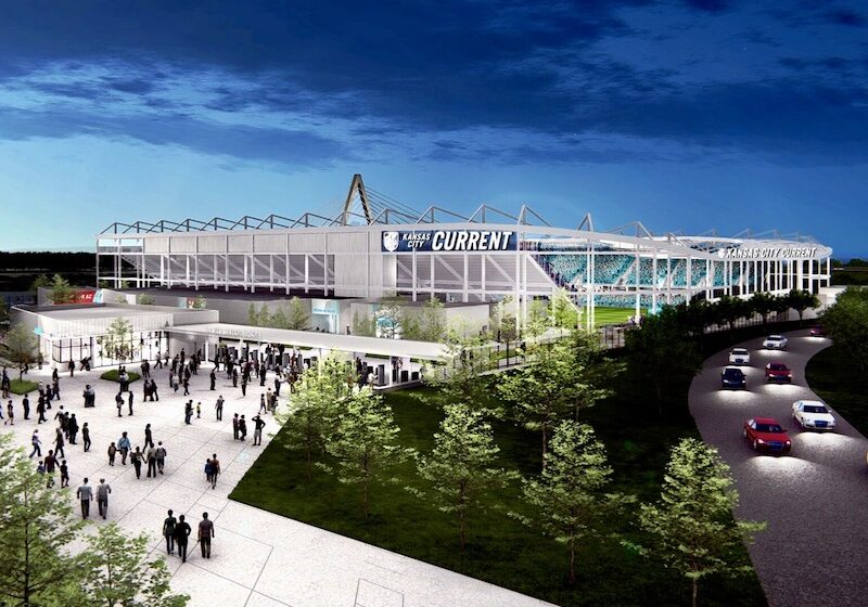 KC Current stadium entrance