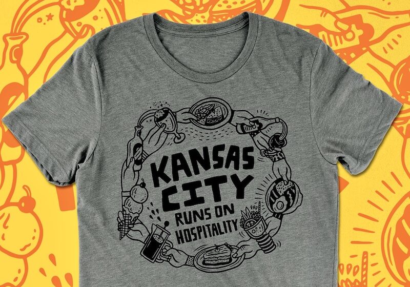 KC Runs on Hospitality T-shirt