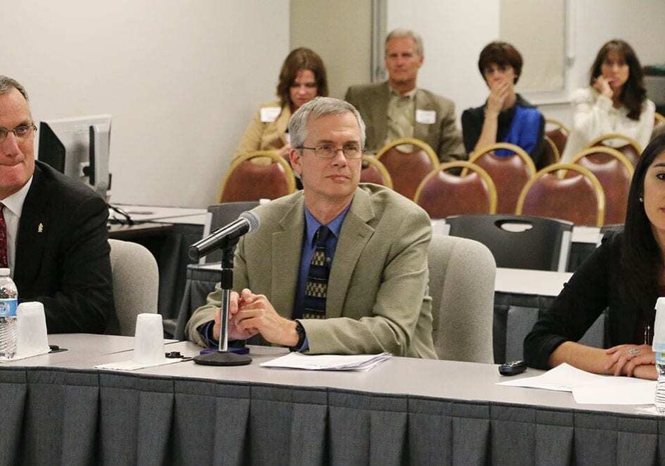 Panel of supporters