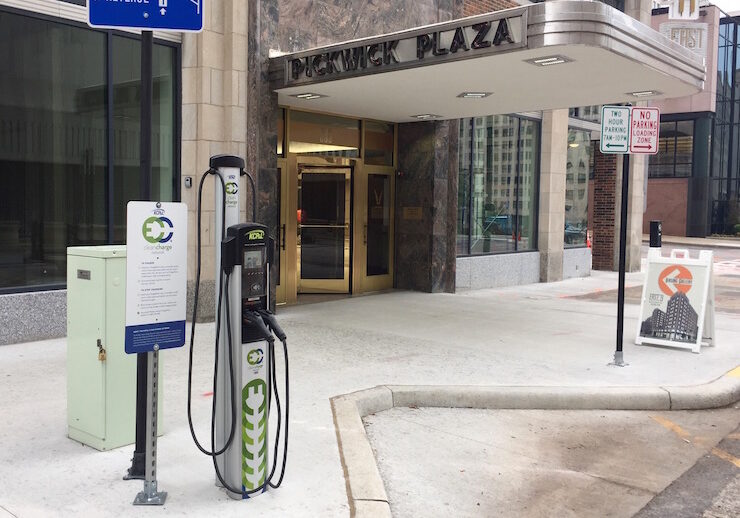 KCP and L electric charging station