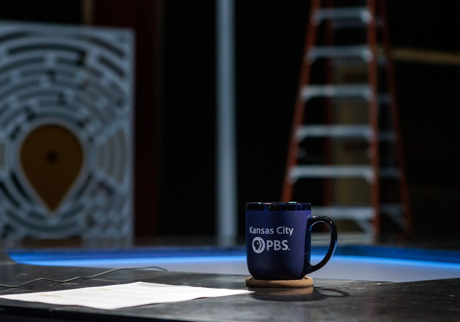 Kansas City PBS television studio.