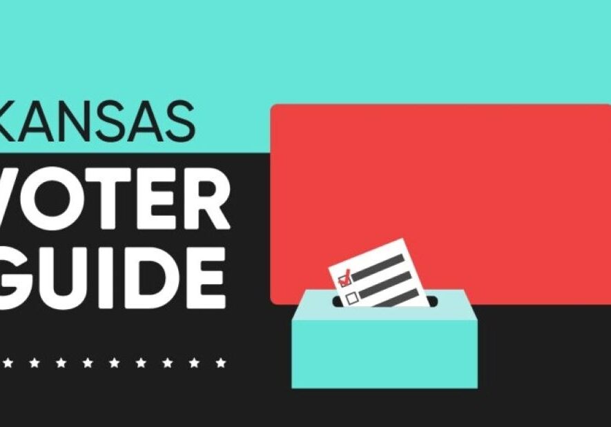 Kansas Voter Guide logo.