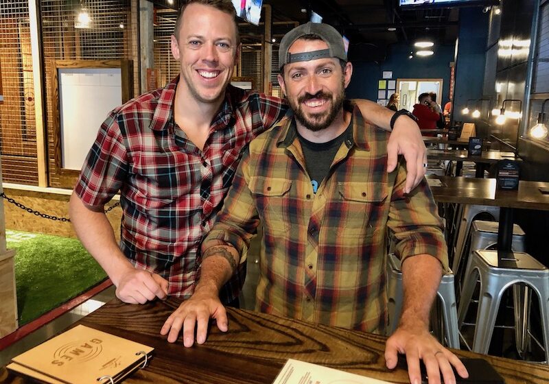 Ryan Henrich and Matt Baysinger of Blade & Timber