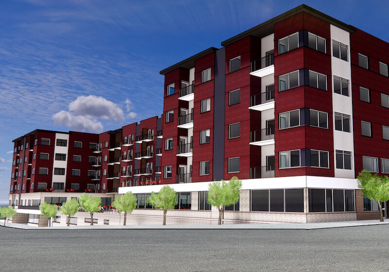 Levy at Martini corner rendering