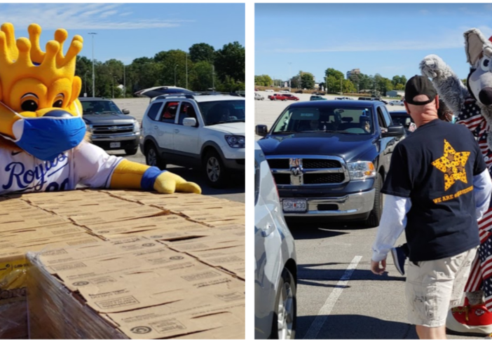 Food distribution and voter registration event