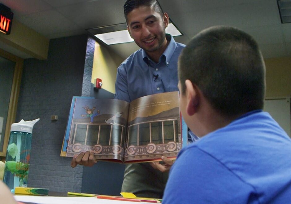 Randy Lopez runs a migrant education program for the Shawnee Mission School District and was nominated as one of KCPT’s 2014 Champions. (Photo by Lindsey Foat)