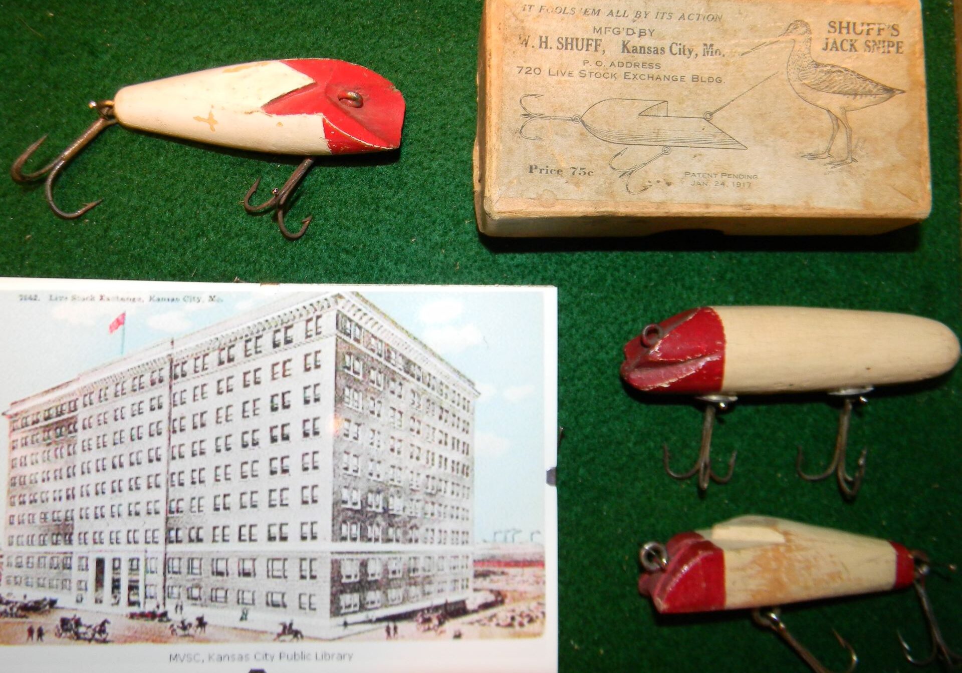 The Shuff Jack Snipe and the box it came in are popular collector's items.