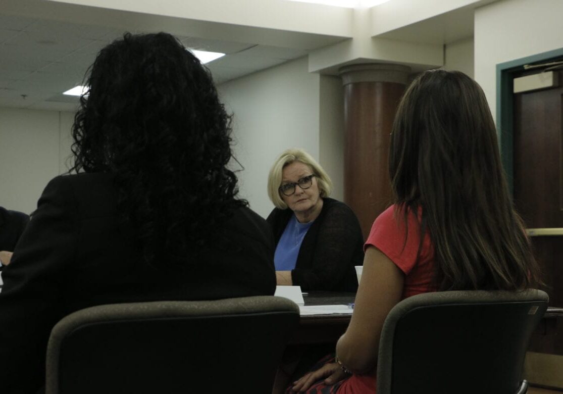 McCaskill listening