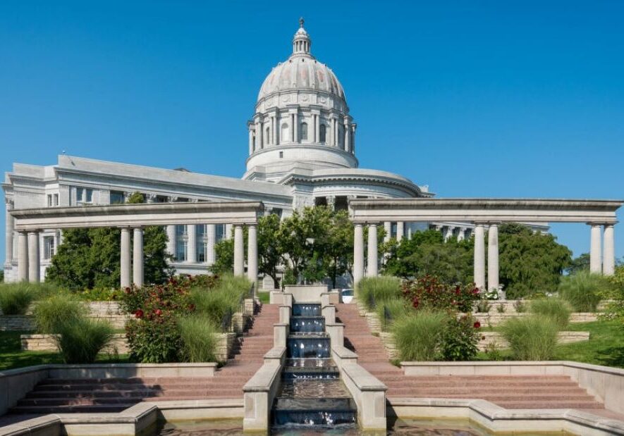 Missouri State Capitol in Jefferson City.
