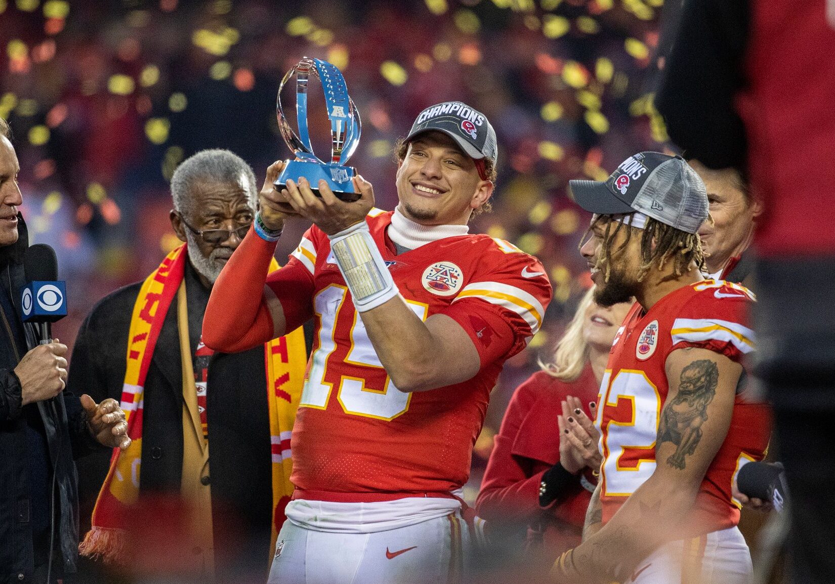 Kansas City Chiefs quarterback Patrick Mahomes