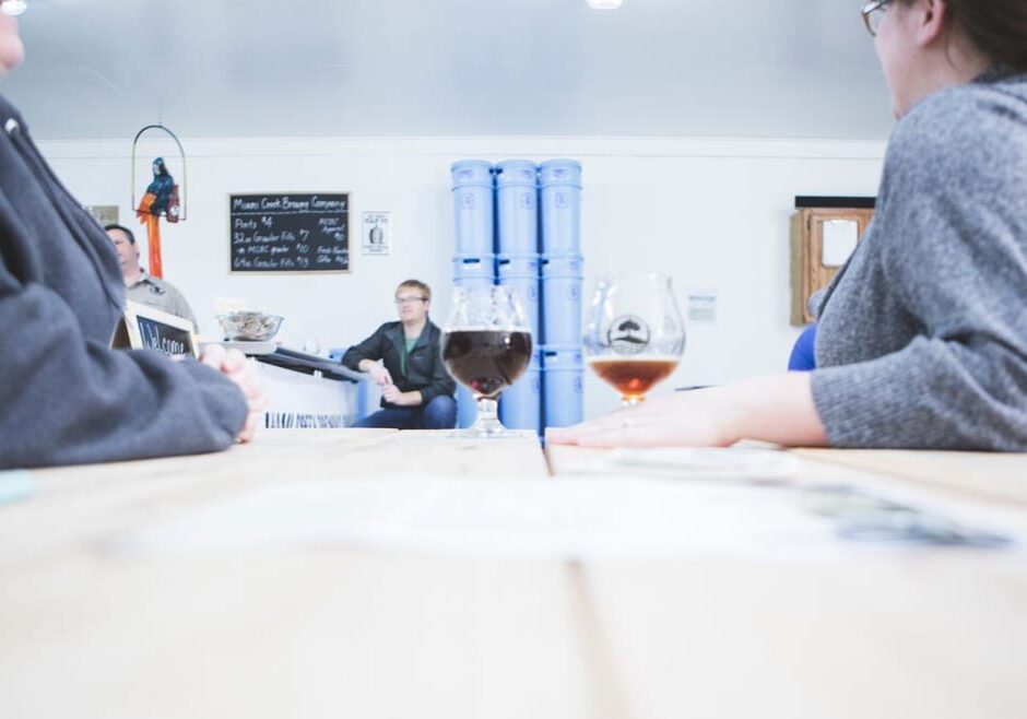 taproom at Miami Creek Brewing Co.