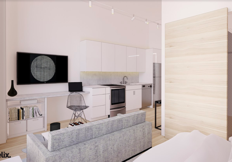 Midland apartment interior