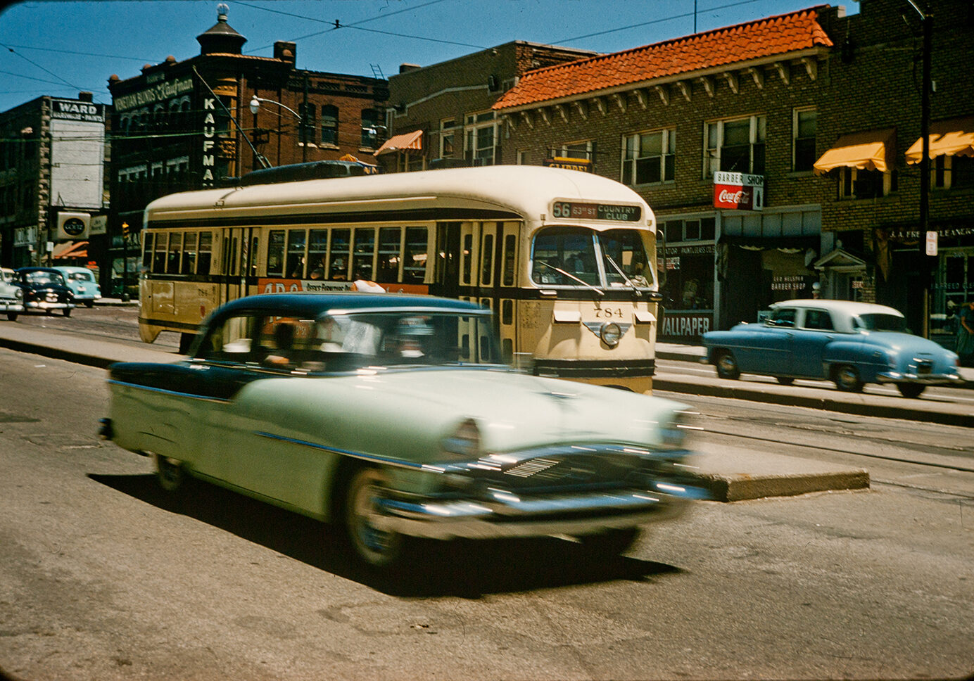 KC Streetcar in the 1950s