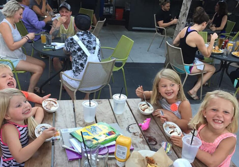 children of Martin City Brewing co-owner Matthew and Kara Moore