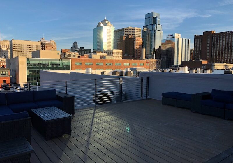 Mulberry Lofts rooftop