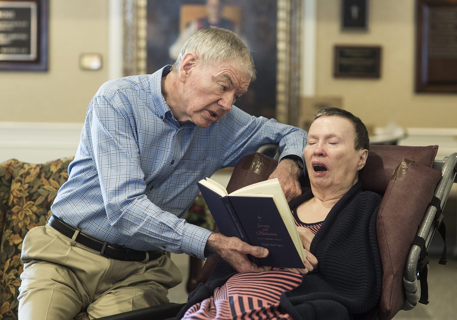Bill Neaves and his wife, Priscilla