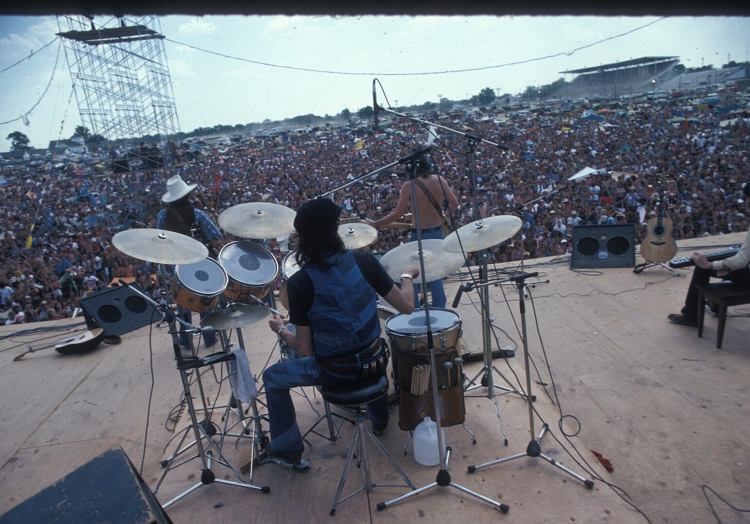The Nitty Gritty Dirt Band performed at the Ozark Music Festival in Sedalia, Missouri.