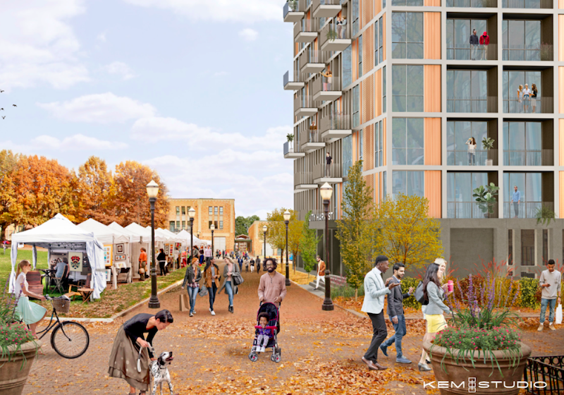 Flaherty proposal ground view