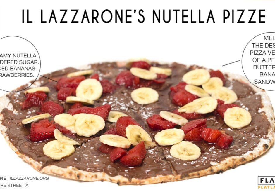 il lazzarone's nutella pizze