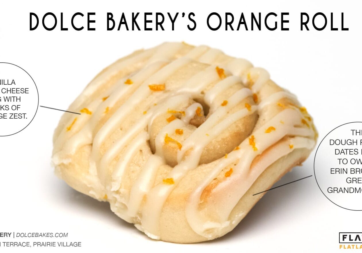 Dolce Bakery's Orange Roll